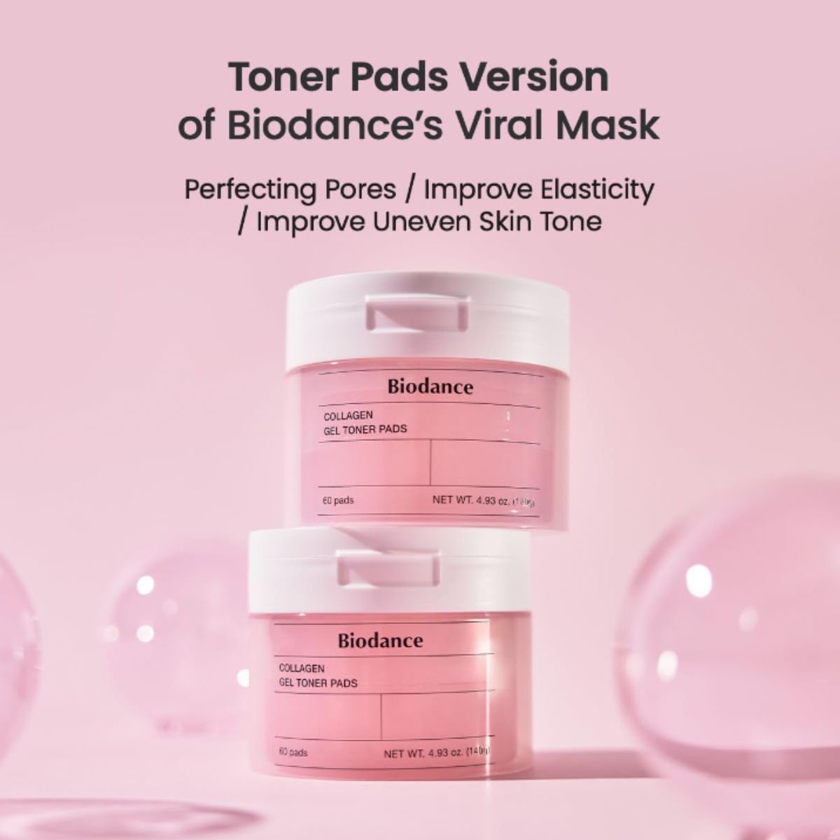 Collagen Gel Toner Pads 60 pads