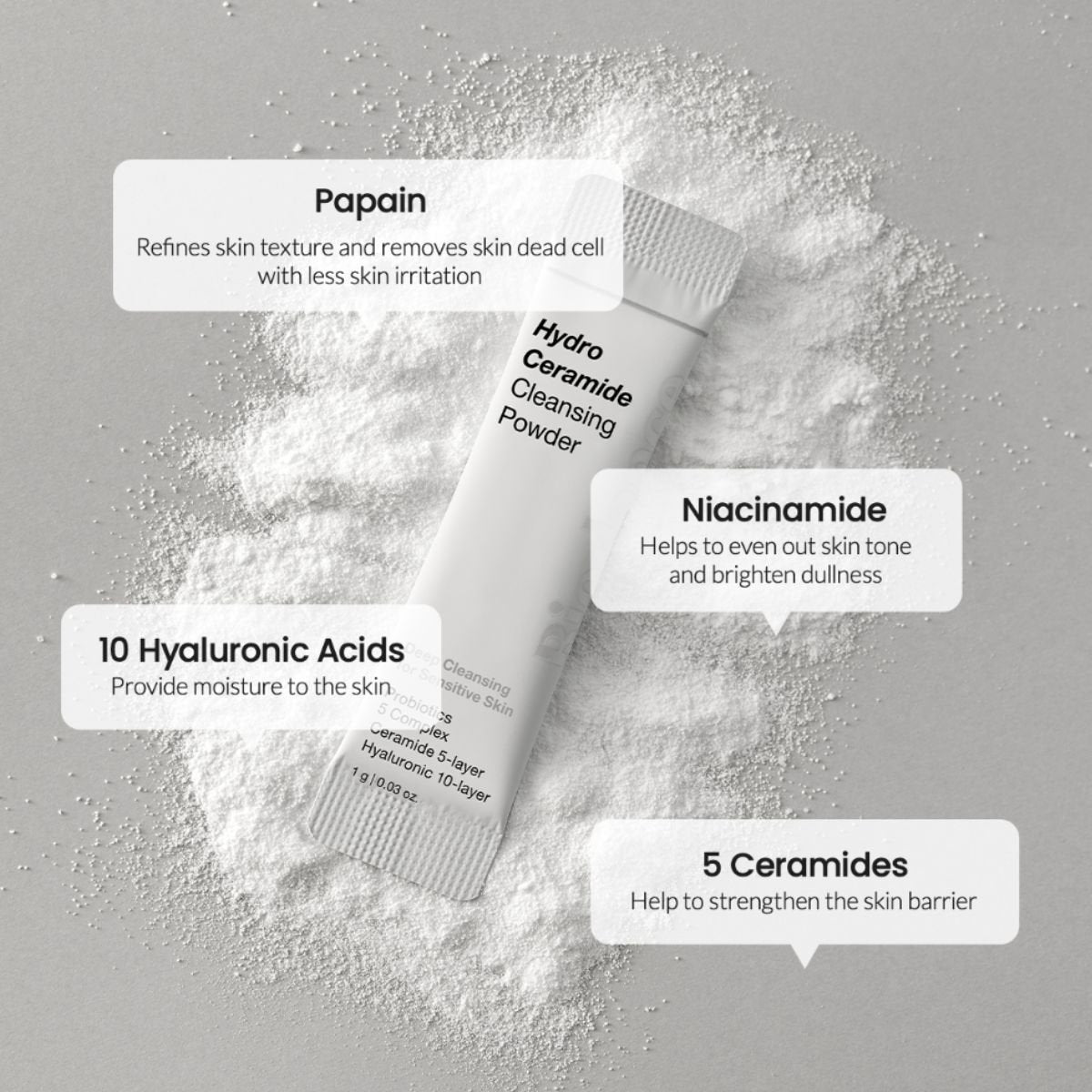 Hydro Ceramide Cleansing Powder 1g*30ea