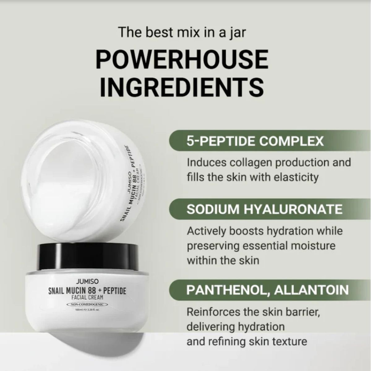 Snail Mucin 88 + Peptide Cream 100mL