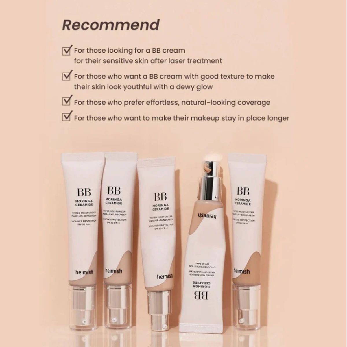 Moringa Ceramide BB Cream SPF 30 PA++