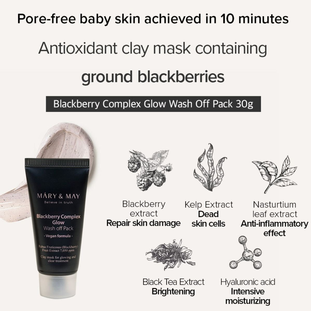 Vegan Wash Off Mask Mini Gift Set