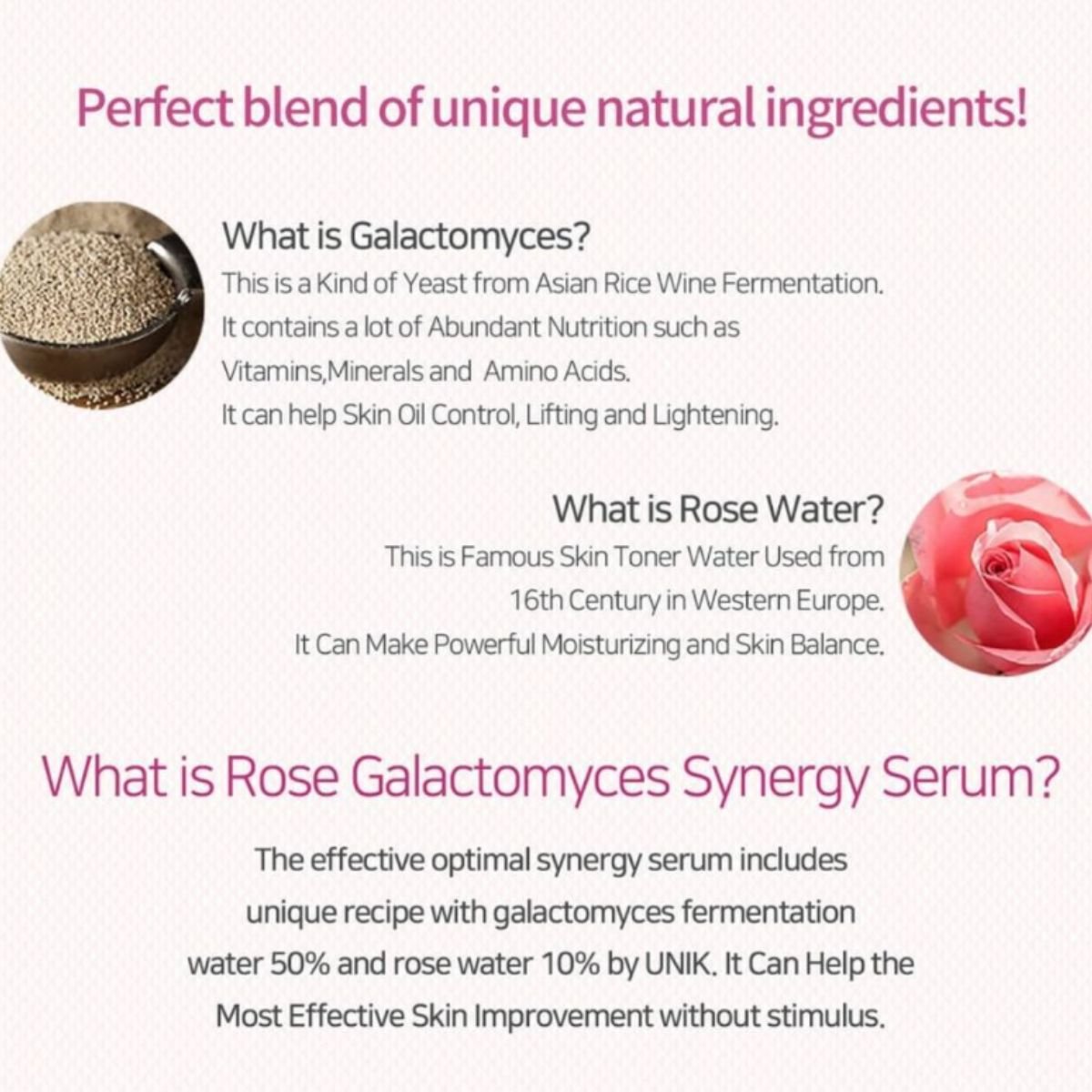 Rose Galactomyces Synergy Serum 50mL