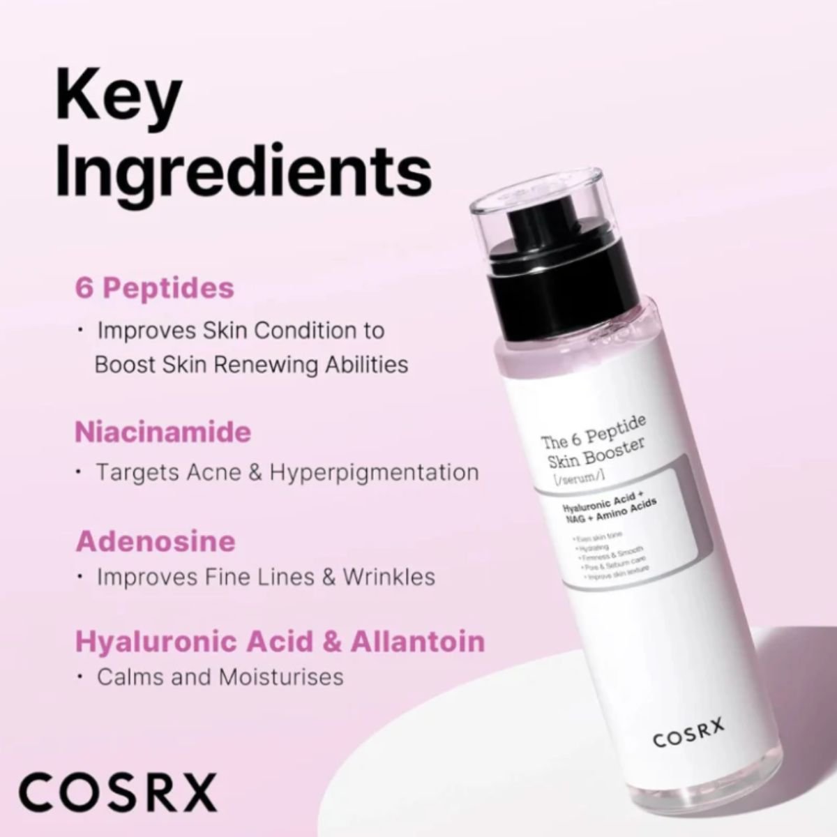 The 6 Peptide Skin Booster Serum 150mL