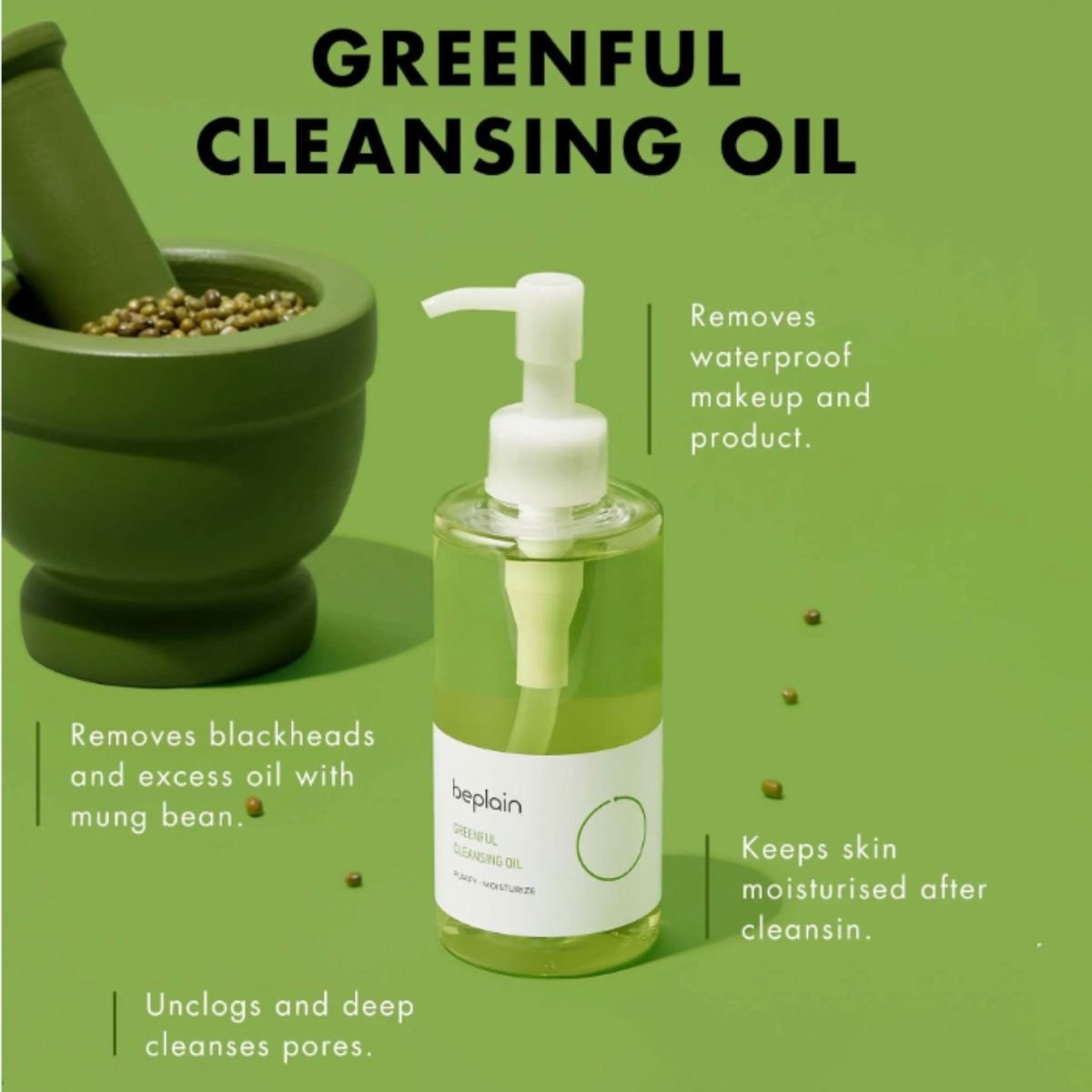 Mung Bean Cleansing Oil 200mL