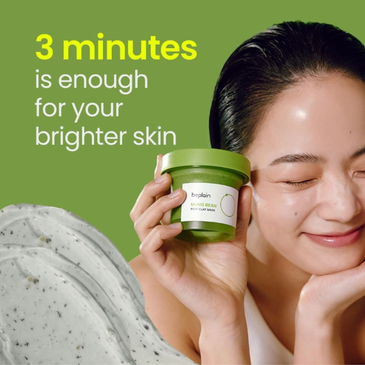 Mung Bean Pore Clay Mask 120mL