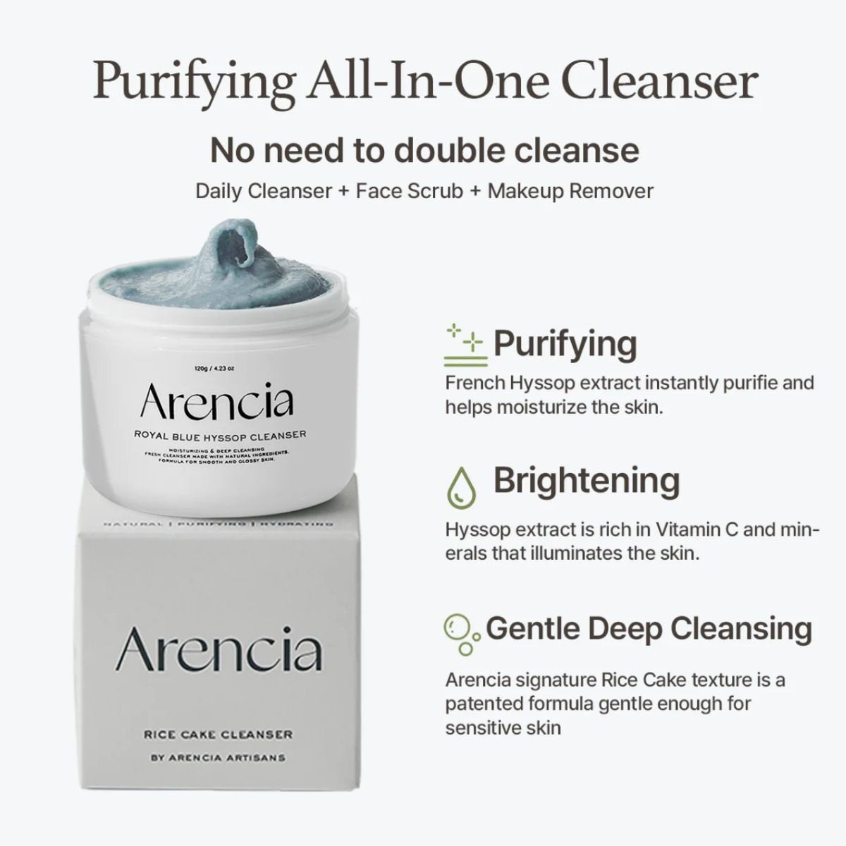 Blue Hyssop Cleanser 120g