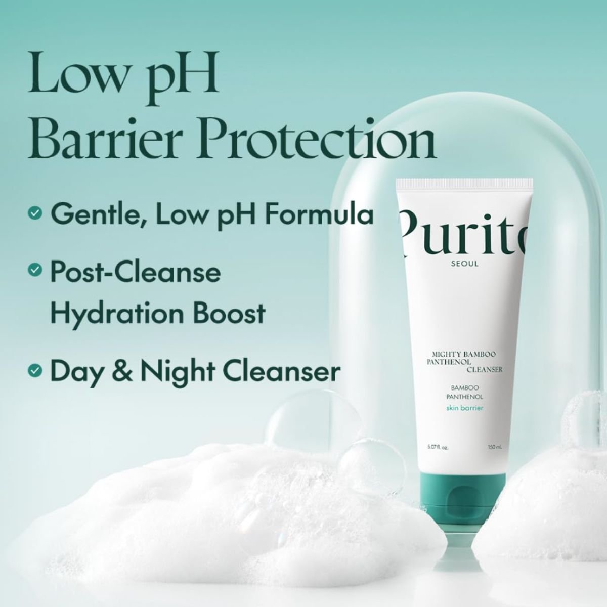 Mighty Bamboo Panthenol Cleanser 150mL