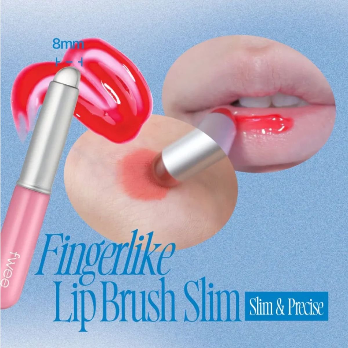 Fingerlike Silicone Lip Brush Slim 13g