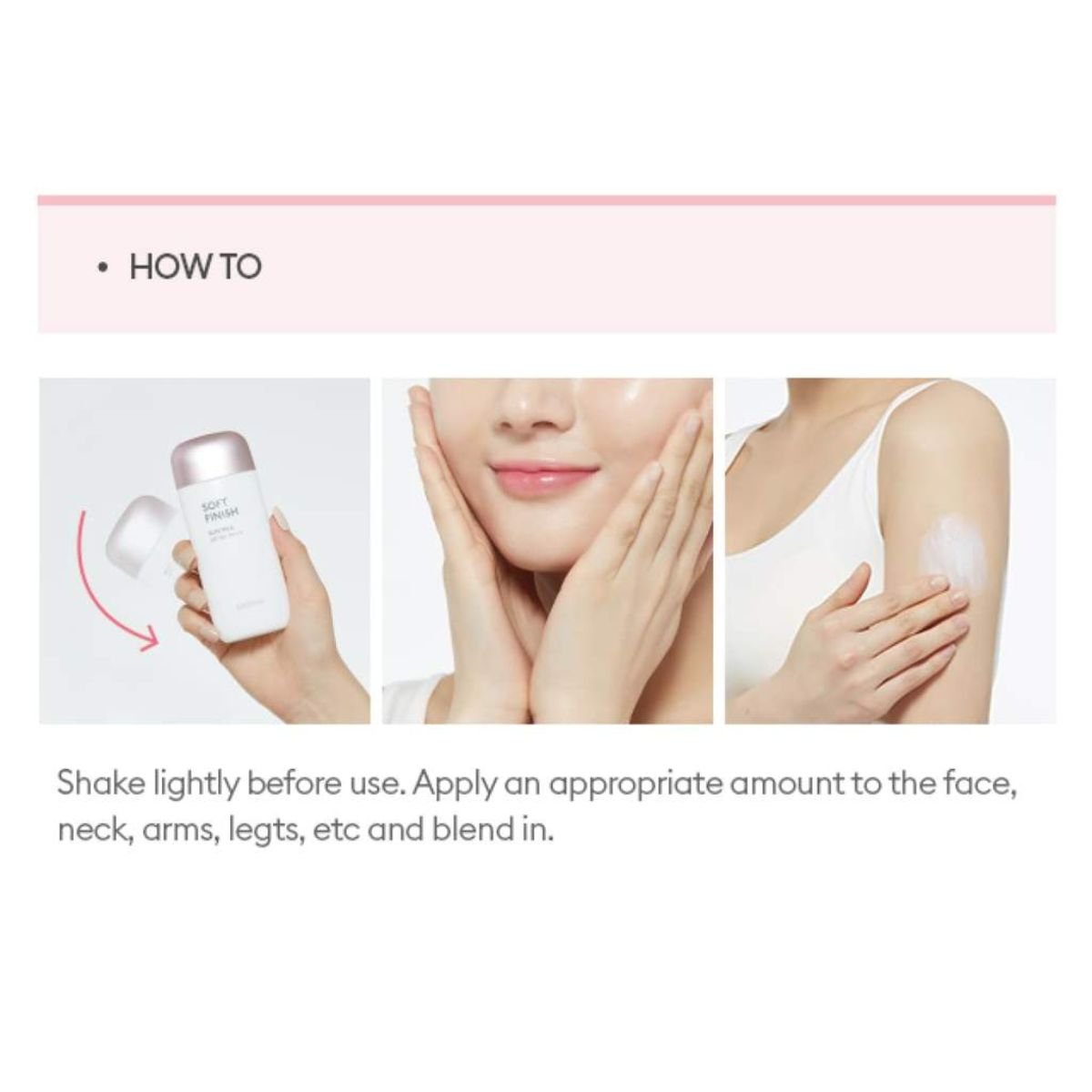 All Around Safe Block Soft Finish Sun Milk 70mL