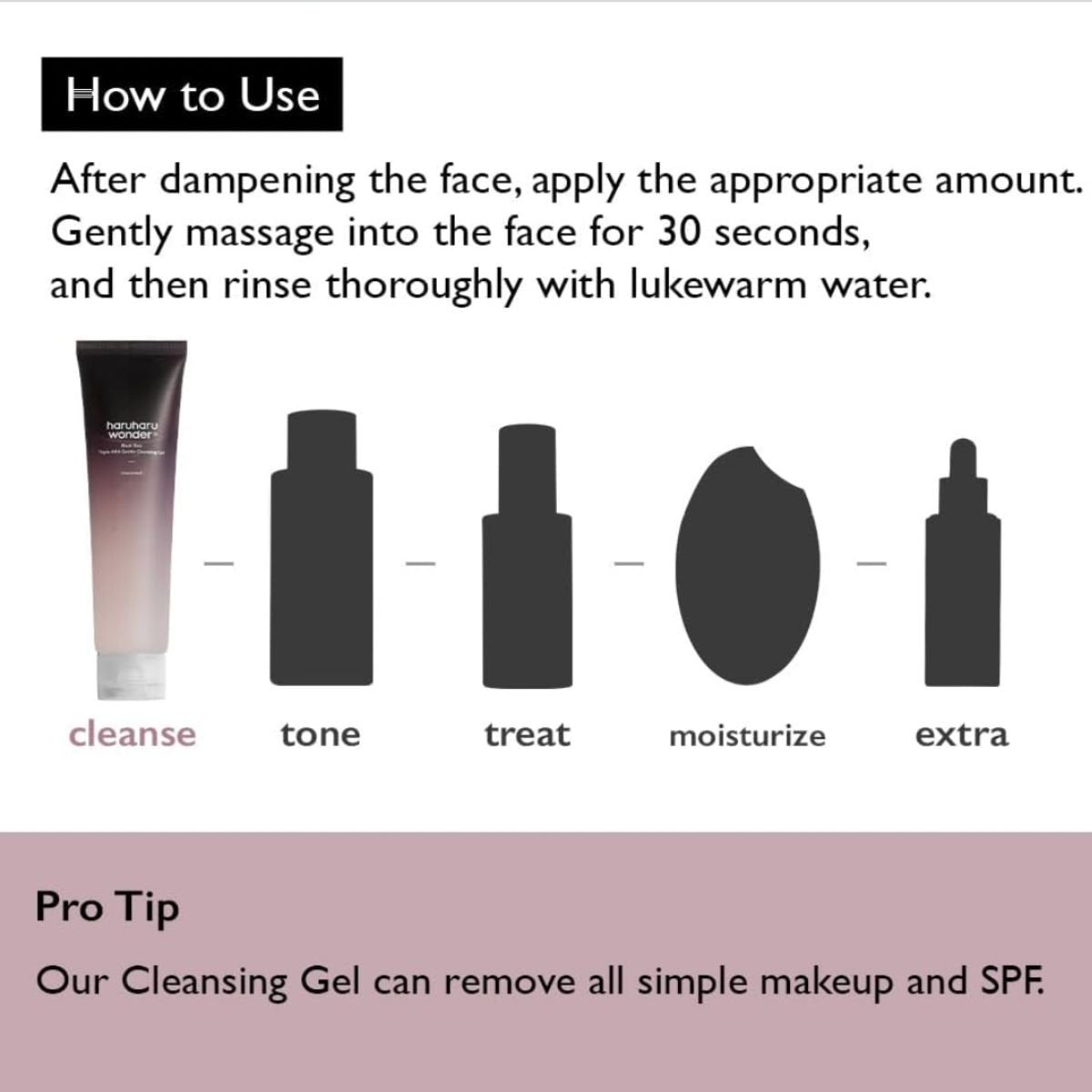 Black Rice Triple AHA Gentle Cleansing Gel 100mL