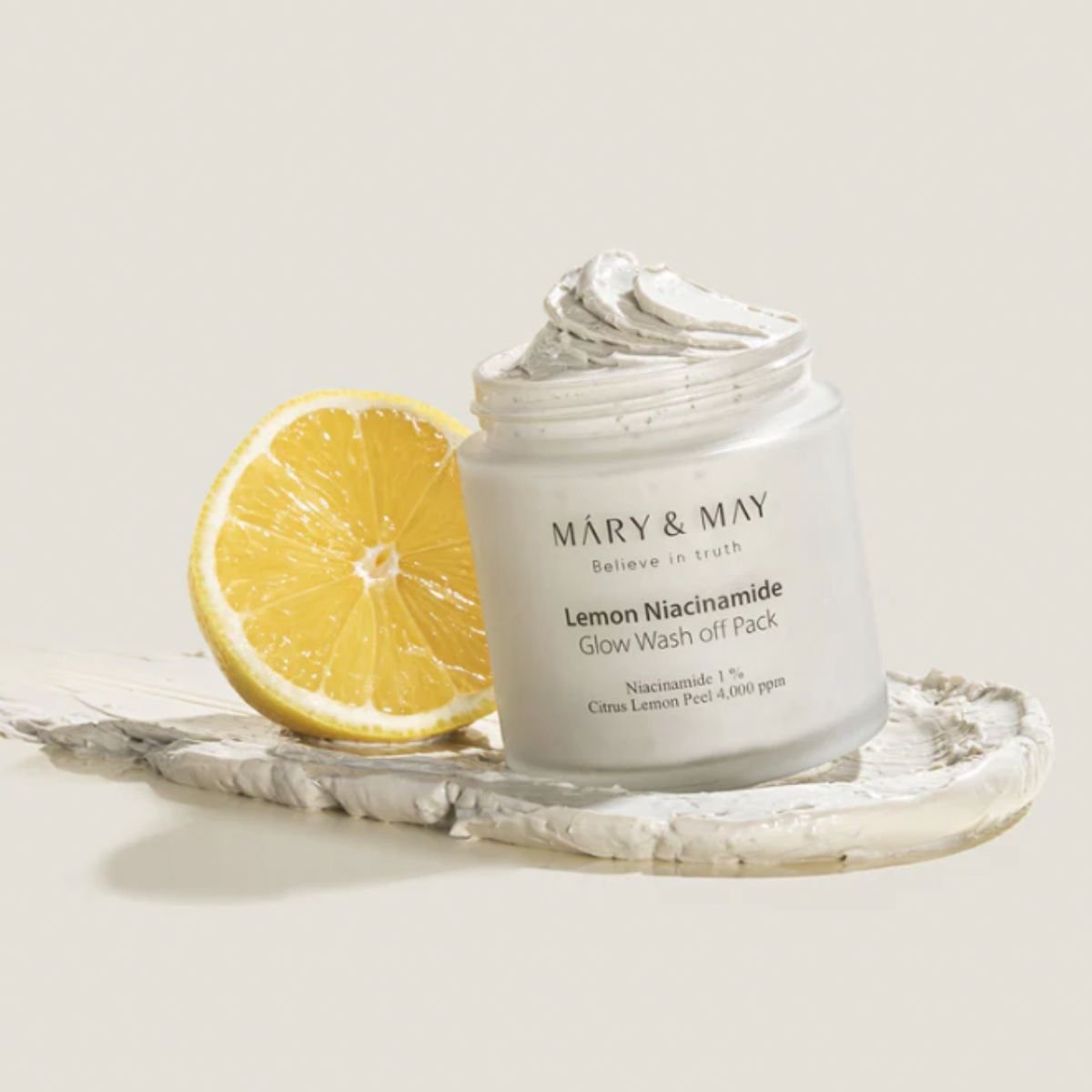 Lemon Niacinamide Glow Wash Off Pack 125g