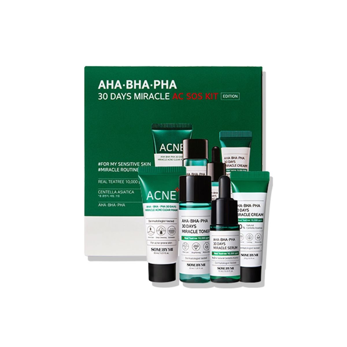 AHA.BHA.PHA 30 Days Miracle AC SOS Kit
