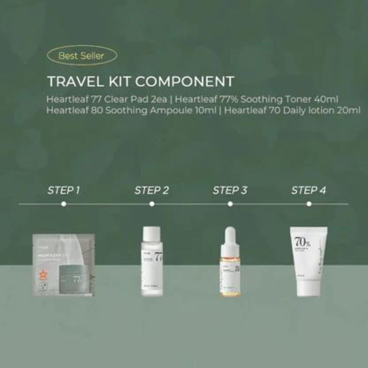 Heartleaf Soothing Trial Kit