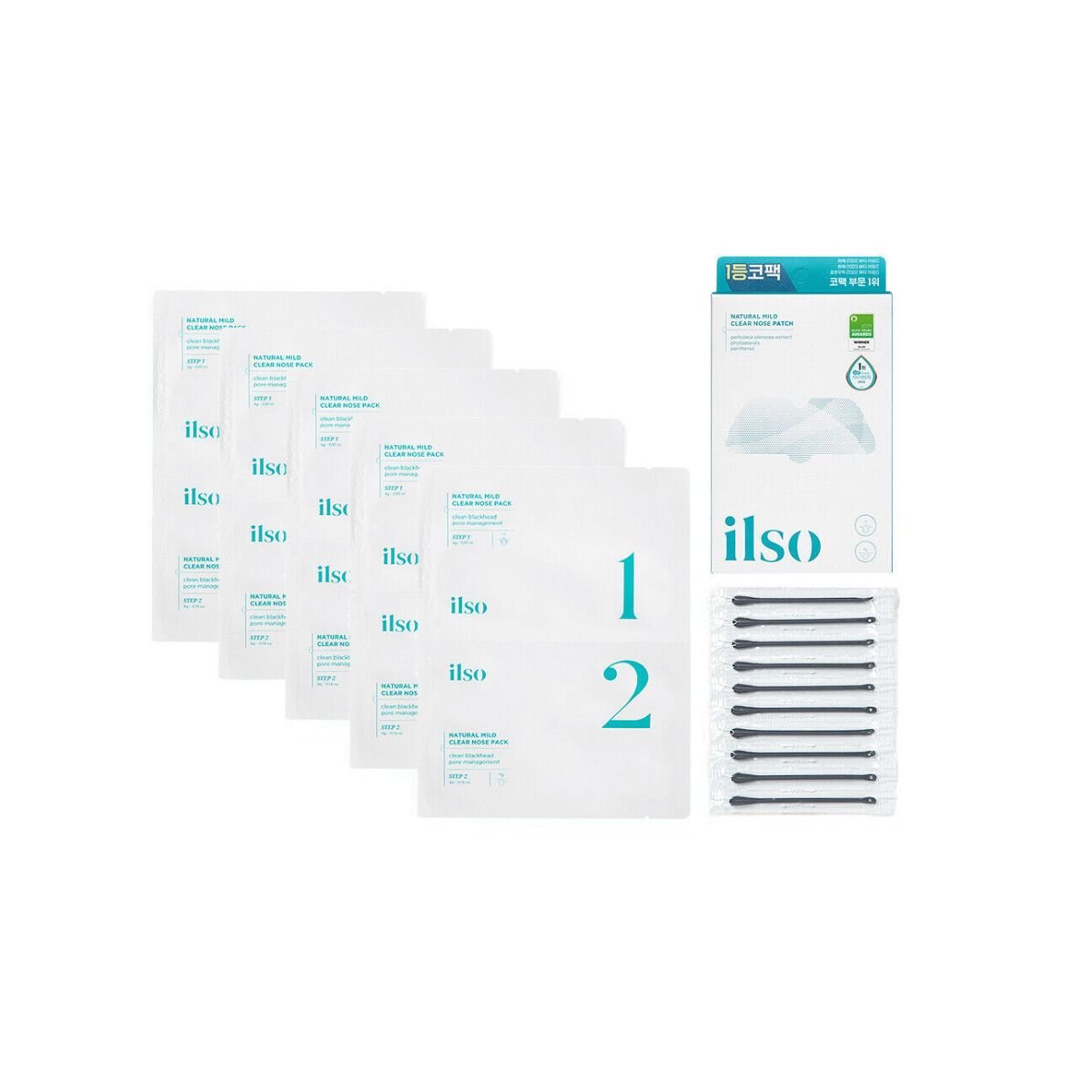 Natural Mild Clear Nose Pack 5ea
