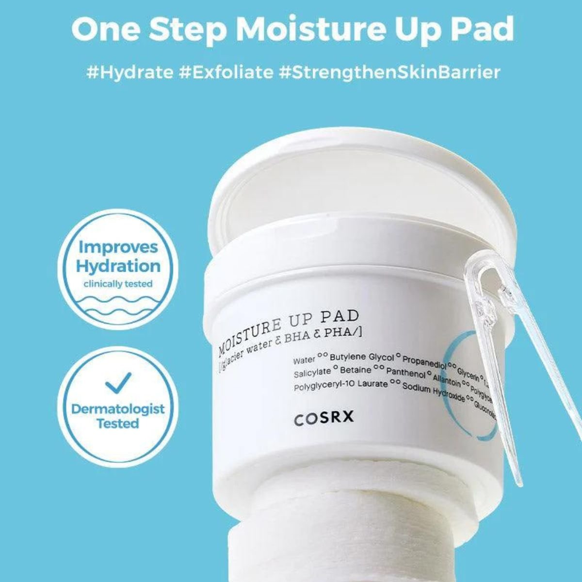 One Step Moisture Up Pad 70 Pads