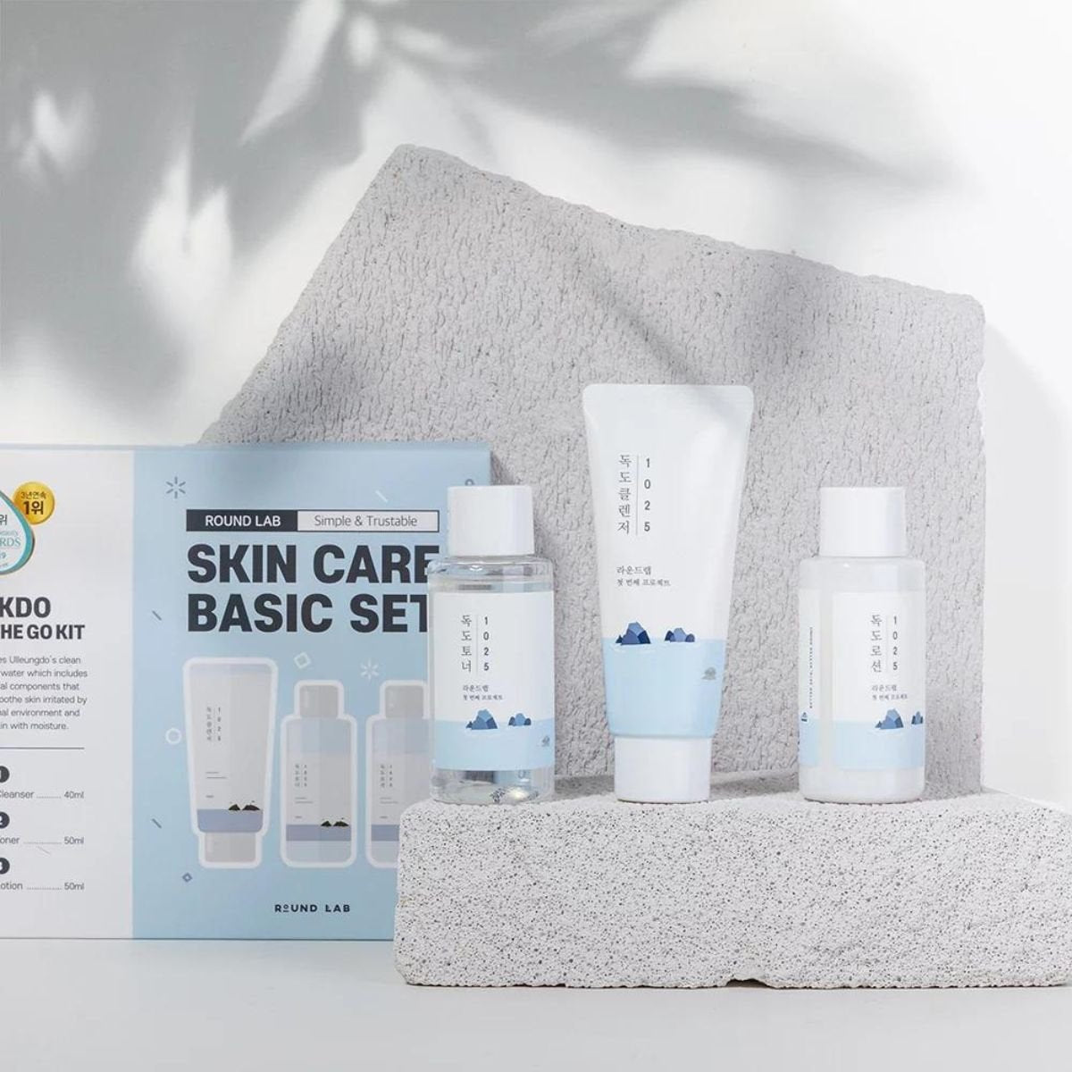 On The Go Kit (Cleanser 40mL + Toner 50mL + Lotion 50mL)