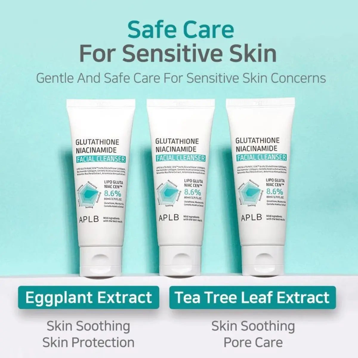 Glutathione Niacinamide Facial Cleanser 80mL