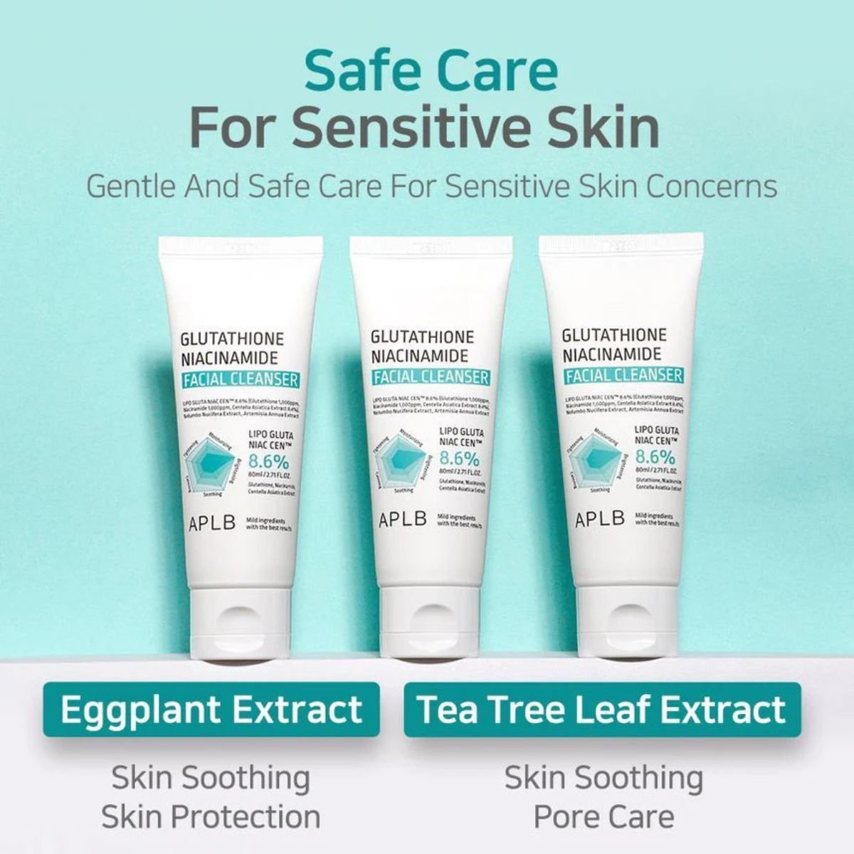 Glutathione Niacinamide Facial Cleanser 80mL