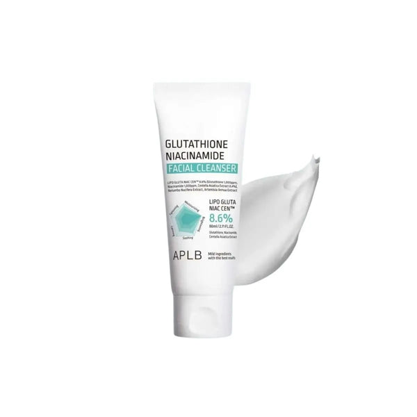 glutathione and niacinamide APLB Glutathione Niacinamide Facial Cleanser 80mL
