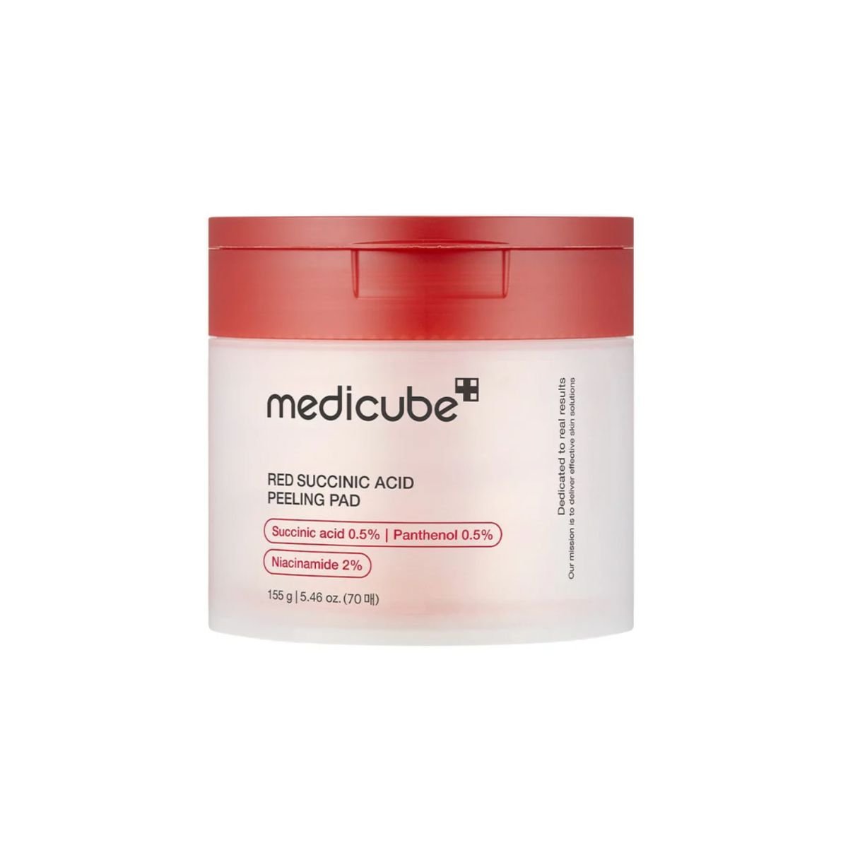 Red Succinic Acid Peeling Pad (70pcs)