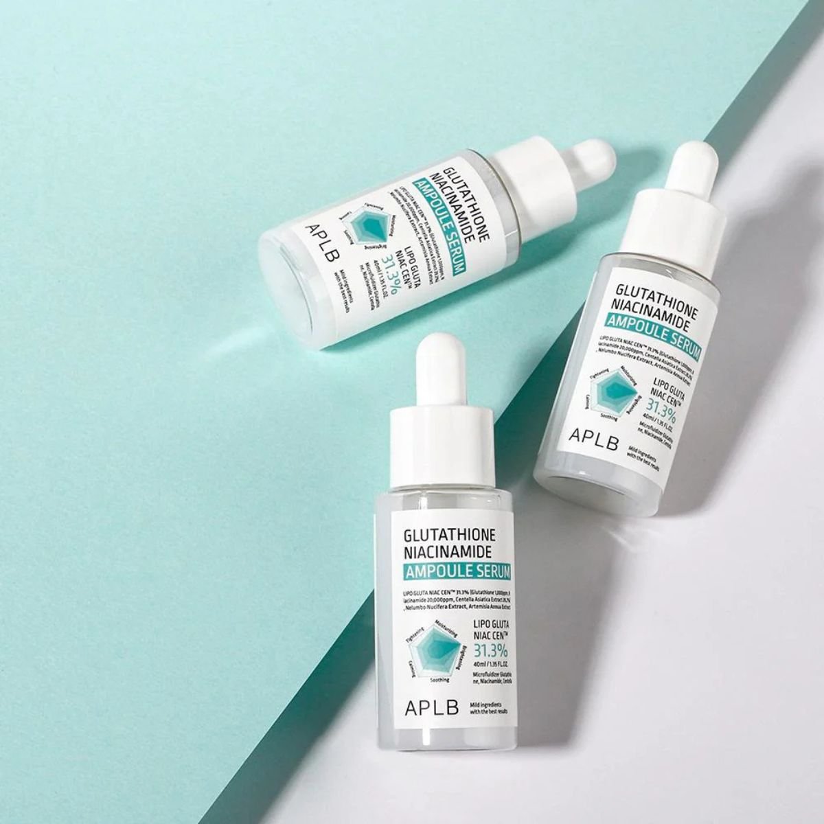 Glutathione Niacinamide Ampoule Serum 40mL