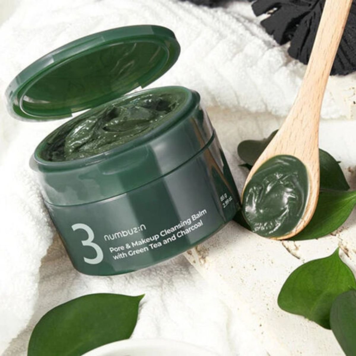 No.3 Pore & Makeup Cleansing Balm with Green Tea and Charcoal 85g