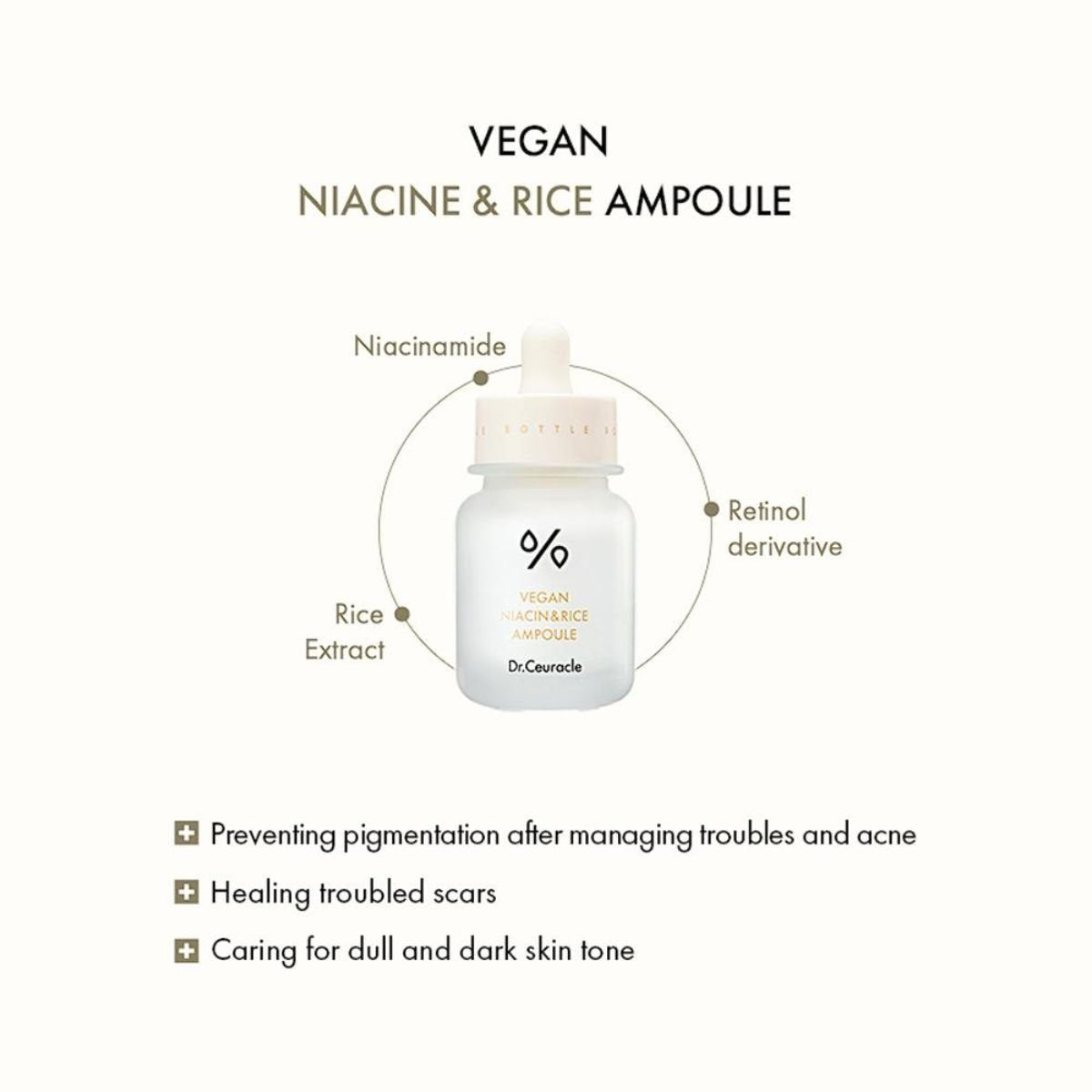 Vegan Niacin & Rice Ampoule 30mL