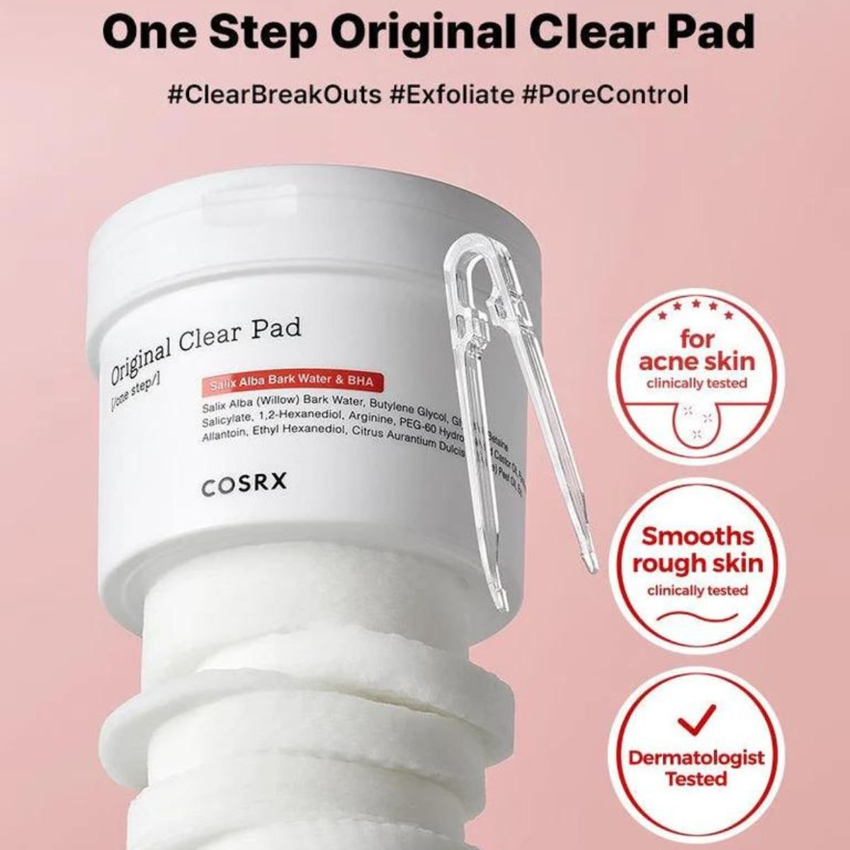 One Step Original Clear Pad 70 Pads