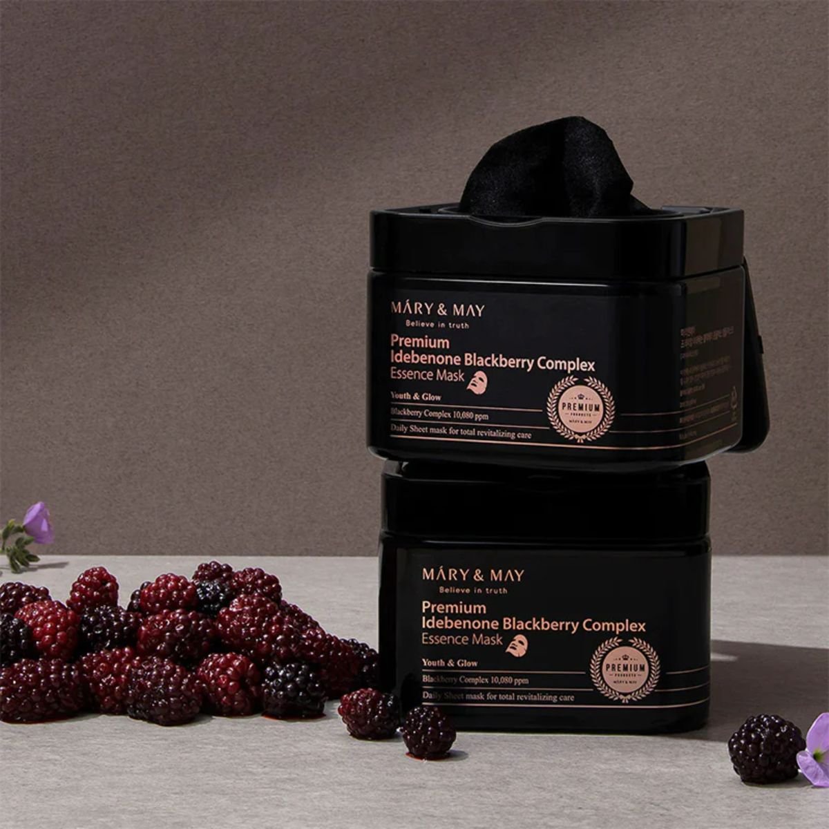 Premium Idebenon Blackberry Complex Essence Mask 20ea