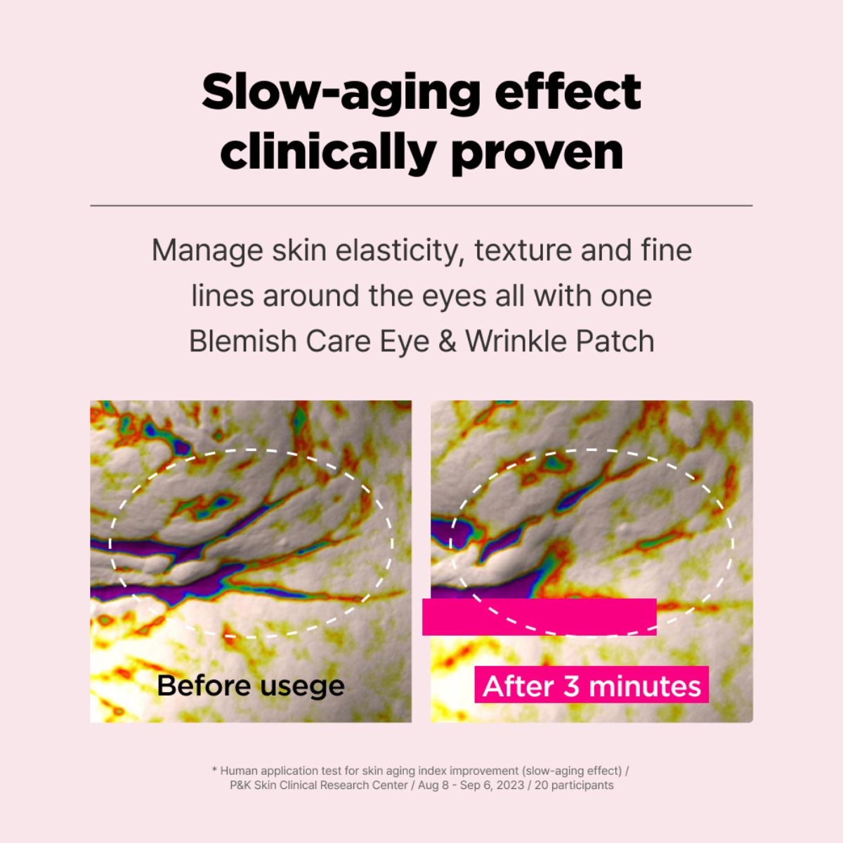 Blemish Care Eye & Wrinkle Patch 90pcs