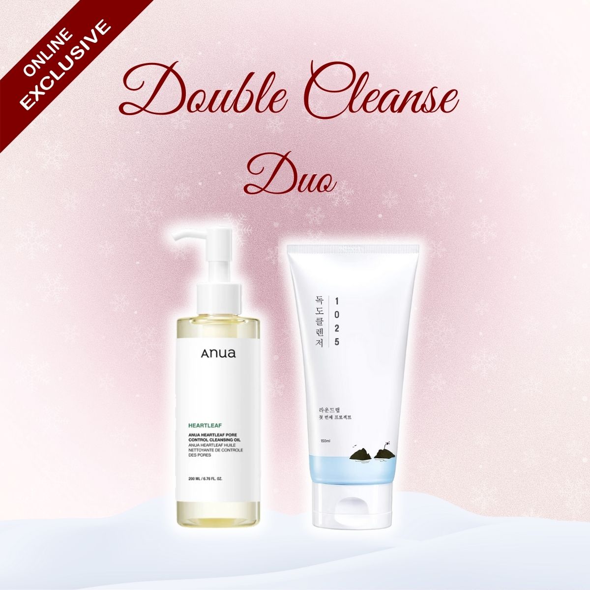 Double Cleanse Duo Anua