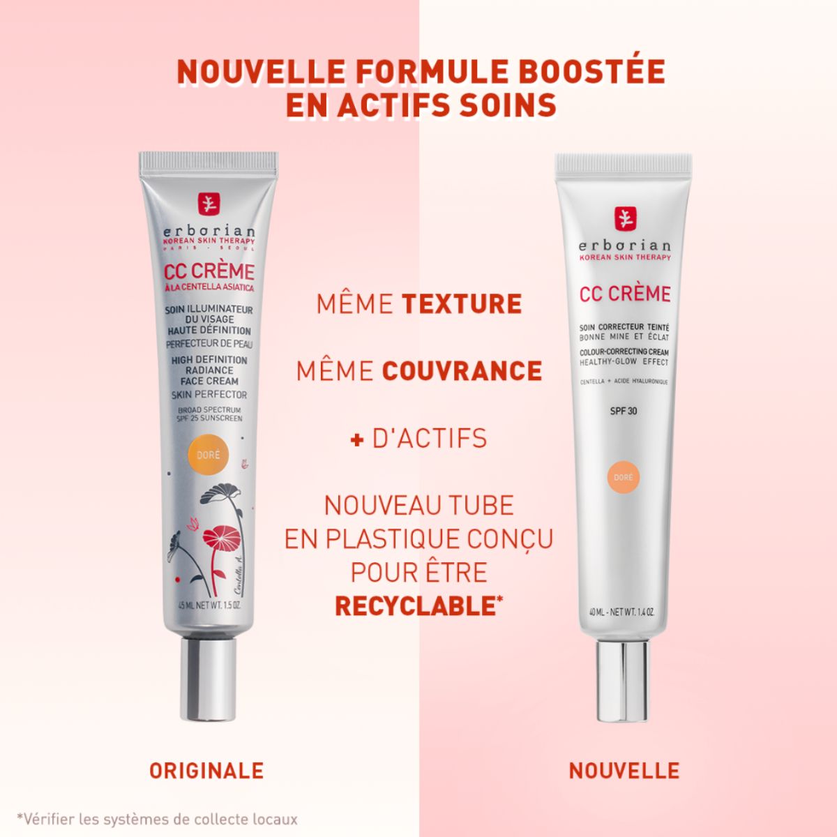 CC Crème 40mL - 6 options