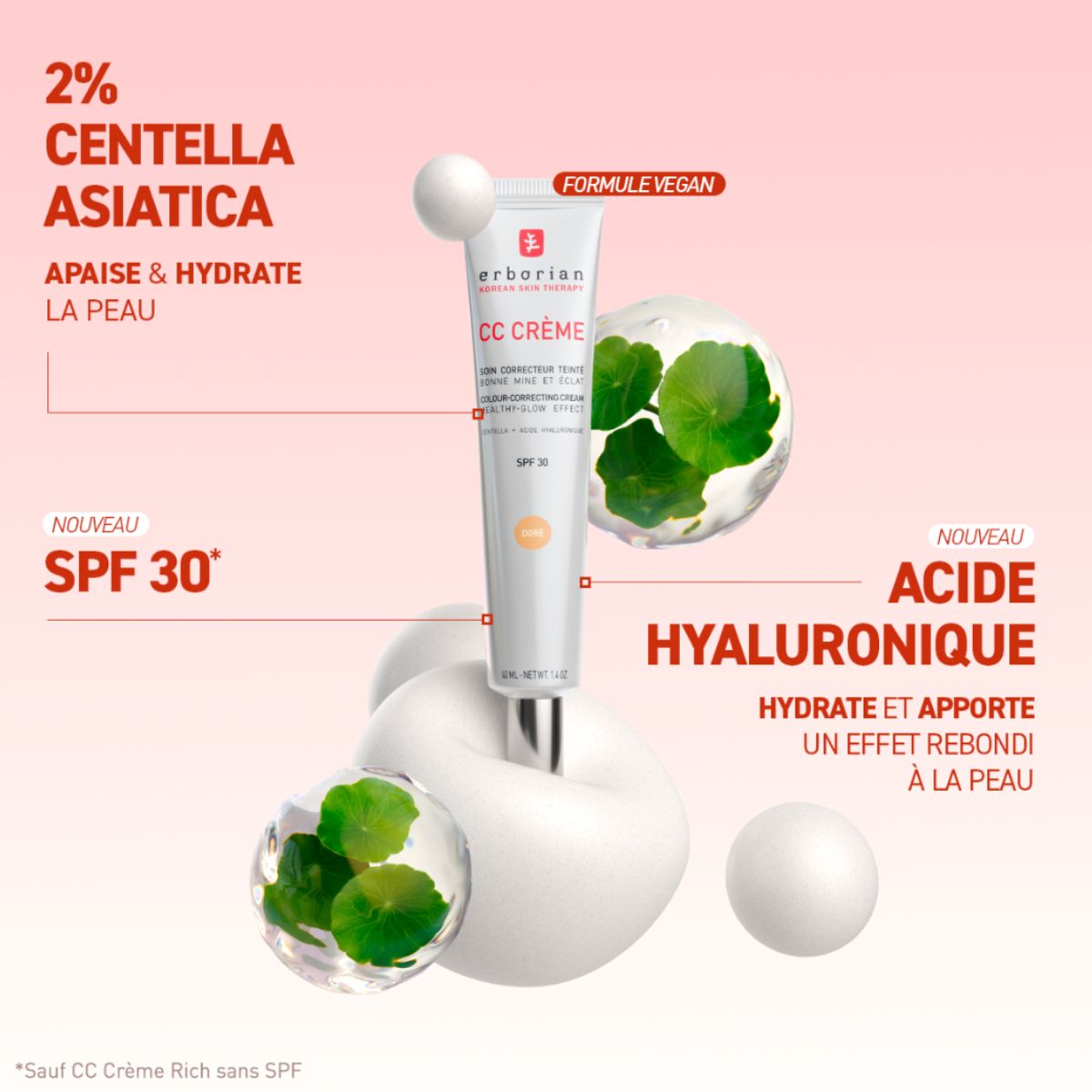 CC Crème 40mL - 6 options