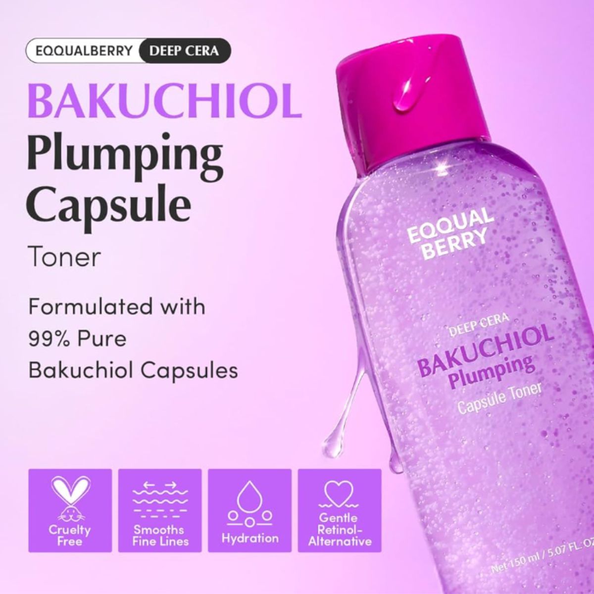 Bakuchiol Plumping Capsule Toner 150mL