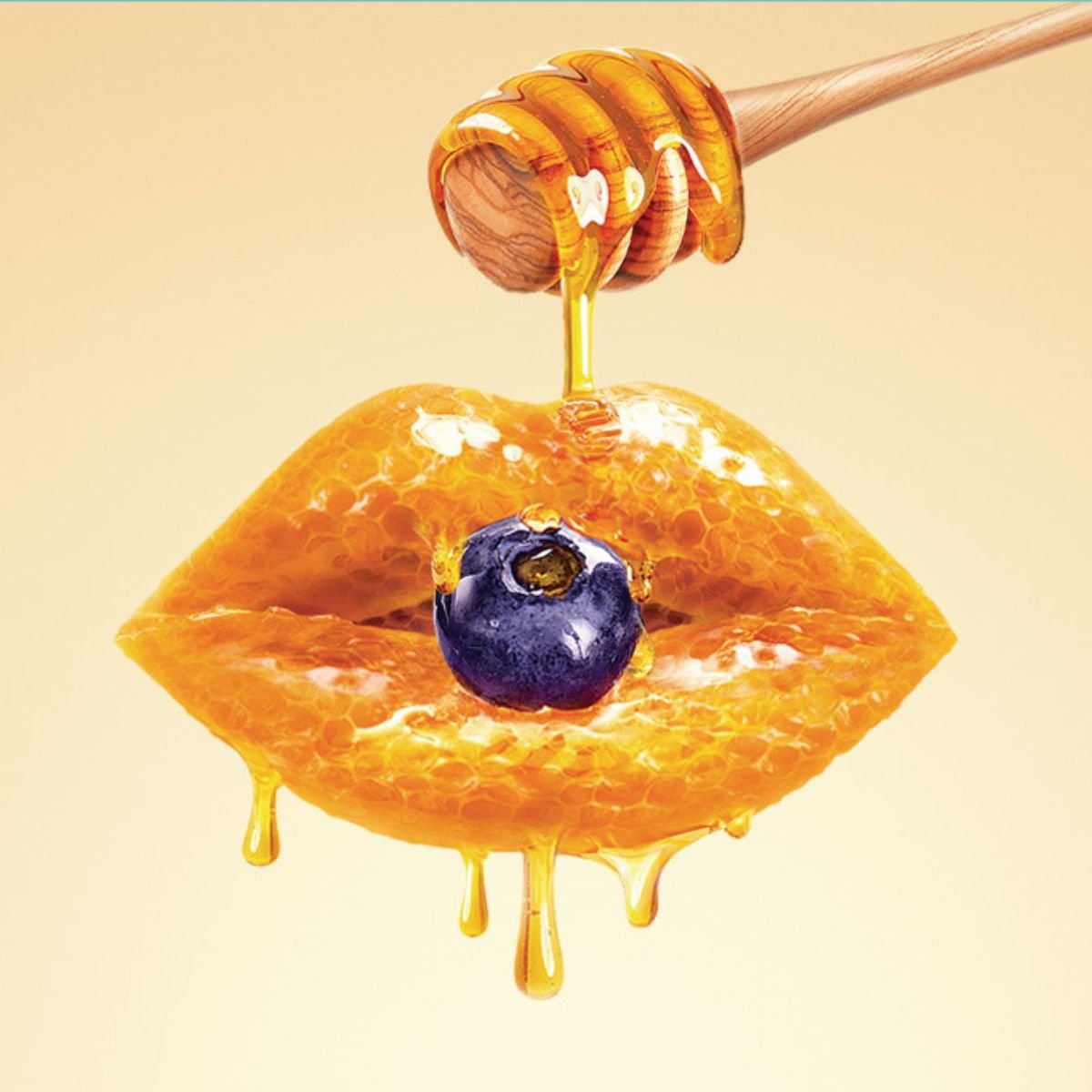 Blueberry Hydrating Honey Lip Balm 10g