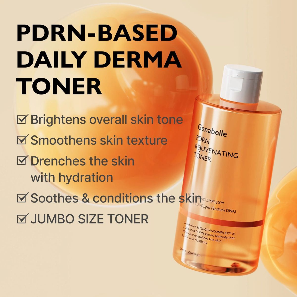 PDRN Rejuvenating Toner 300mL