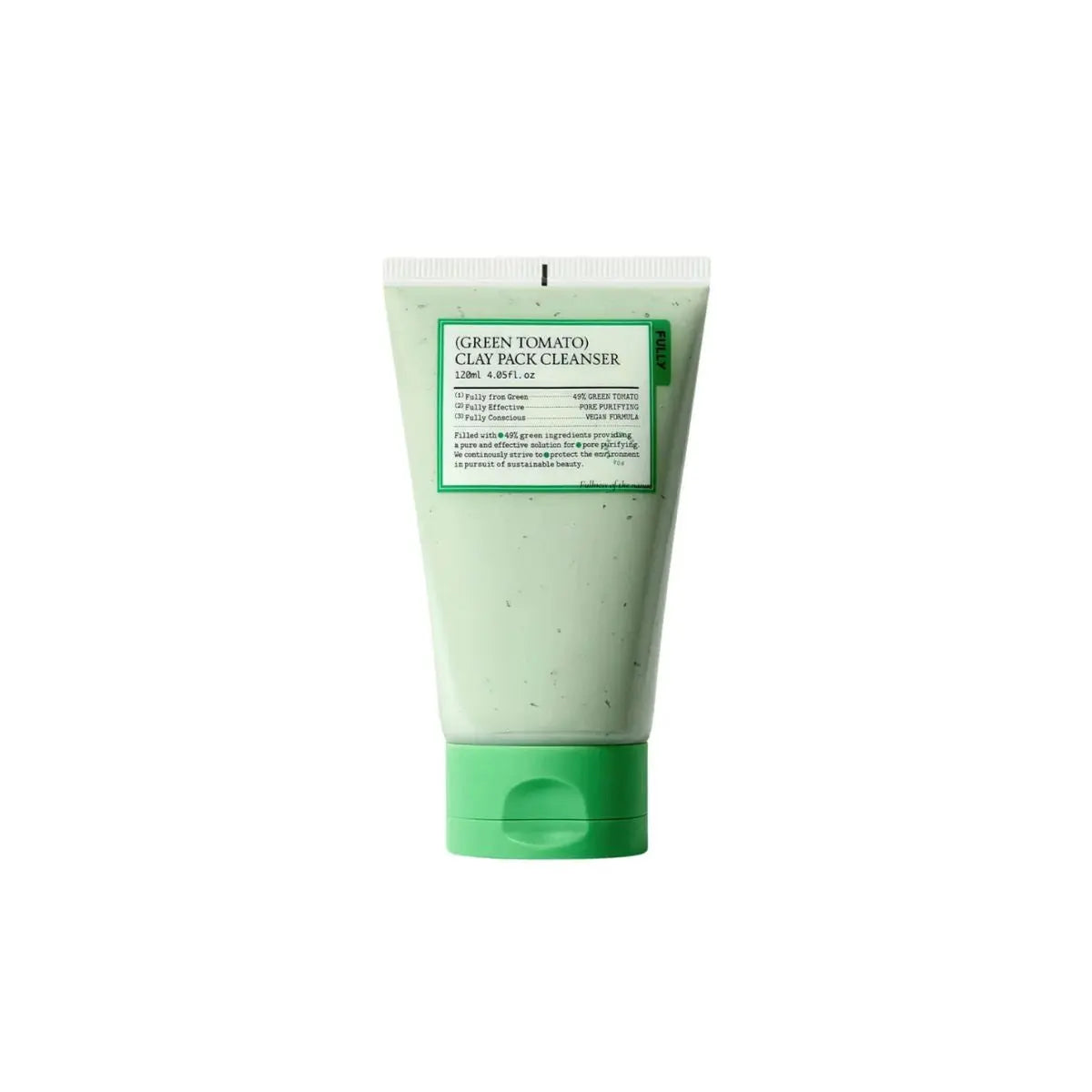 Green Tomato Clay Mask Cleanser 120mL - nettoyant 2en1