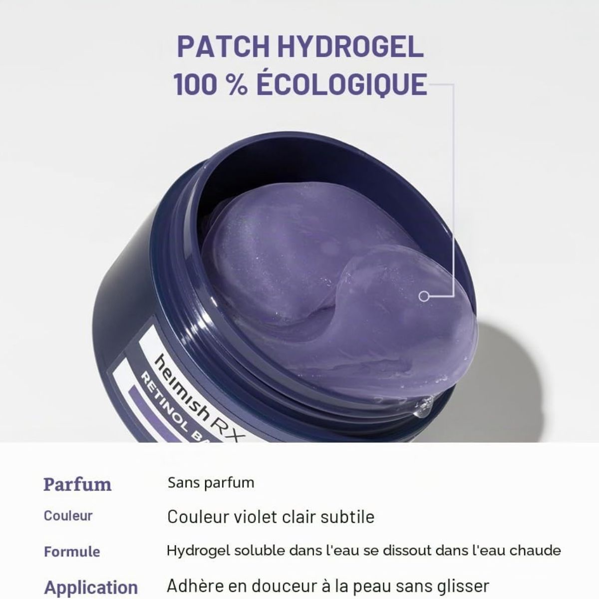 RX Retinol Bakuchiol Hydrogel Eye Patch 60ea