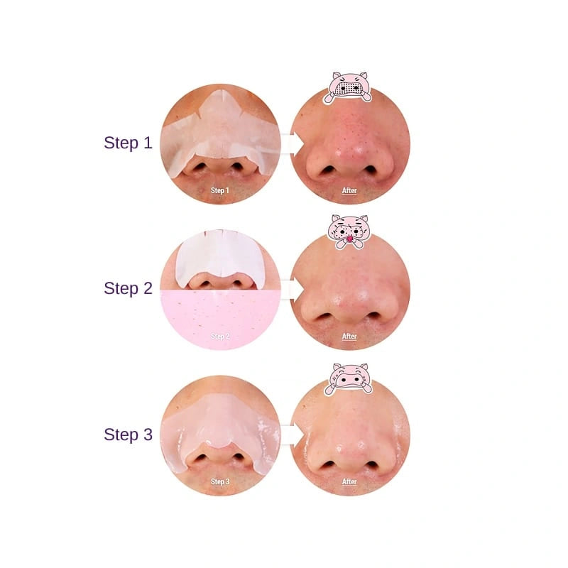 Pig Nose Clear Black Head 3 Step Kit Strong