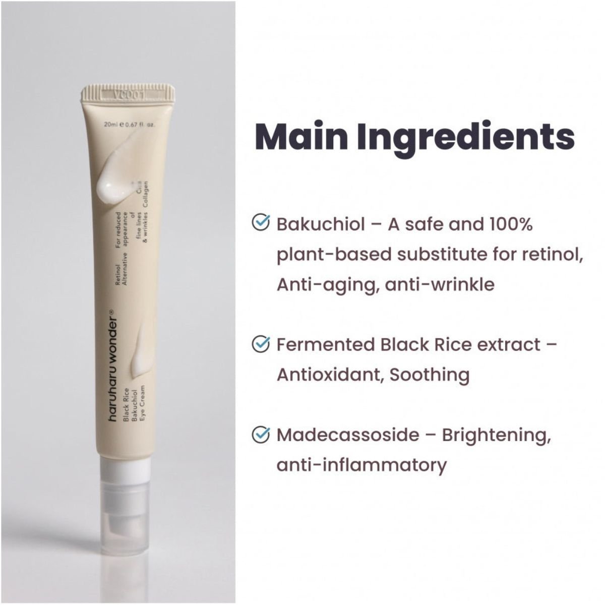 Black Rice Bakuchiol Eye Cream 20mL