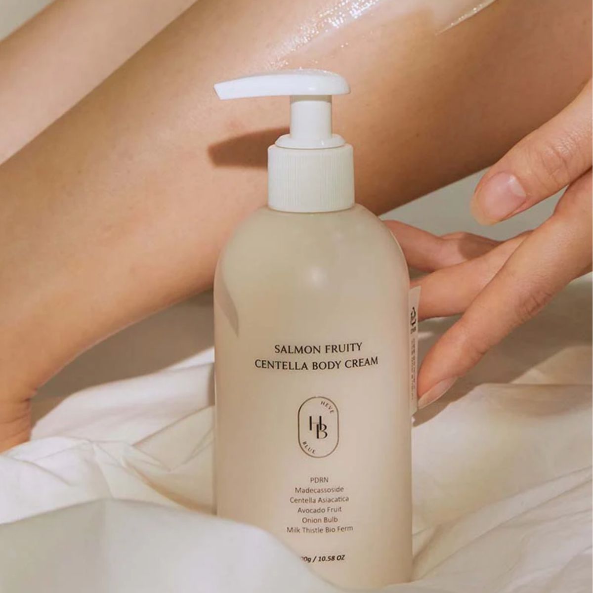Salmon Fruity Centella Body Cream 300g