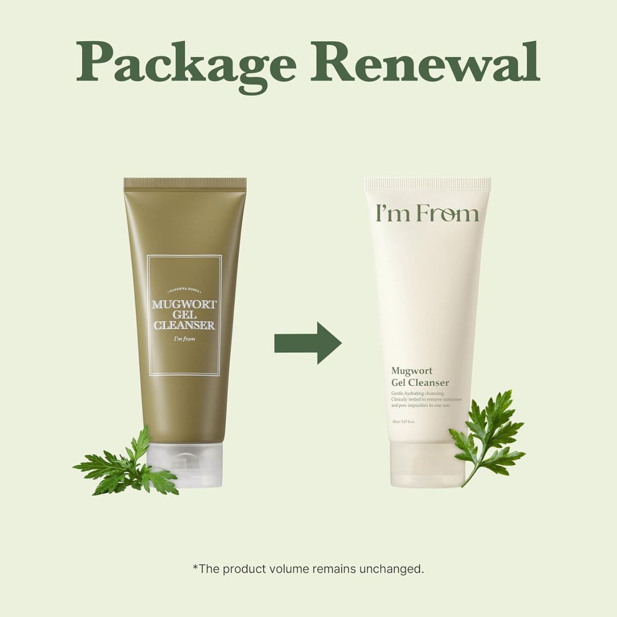 Mugwort Gel Cleanser 150mL