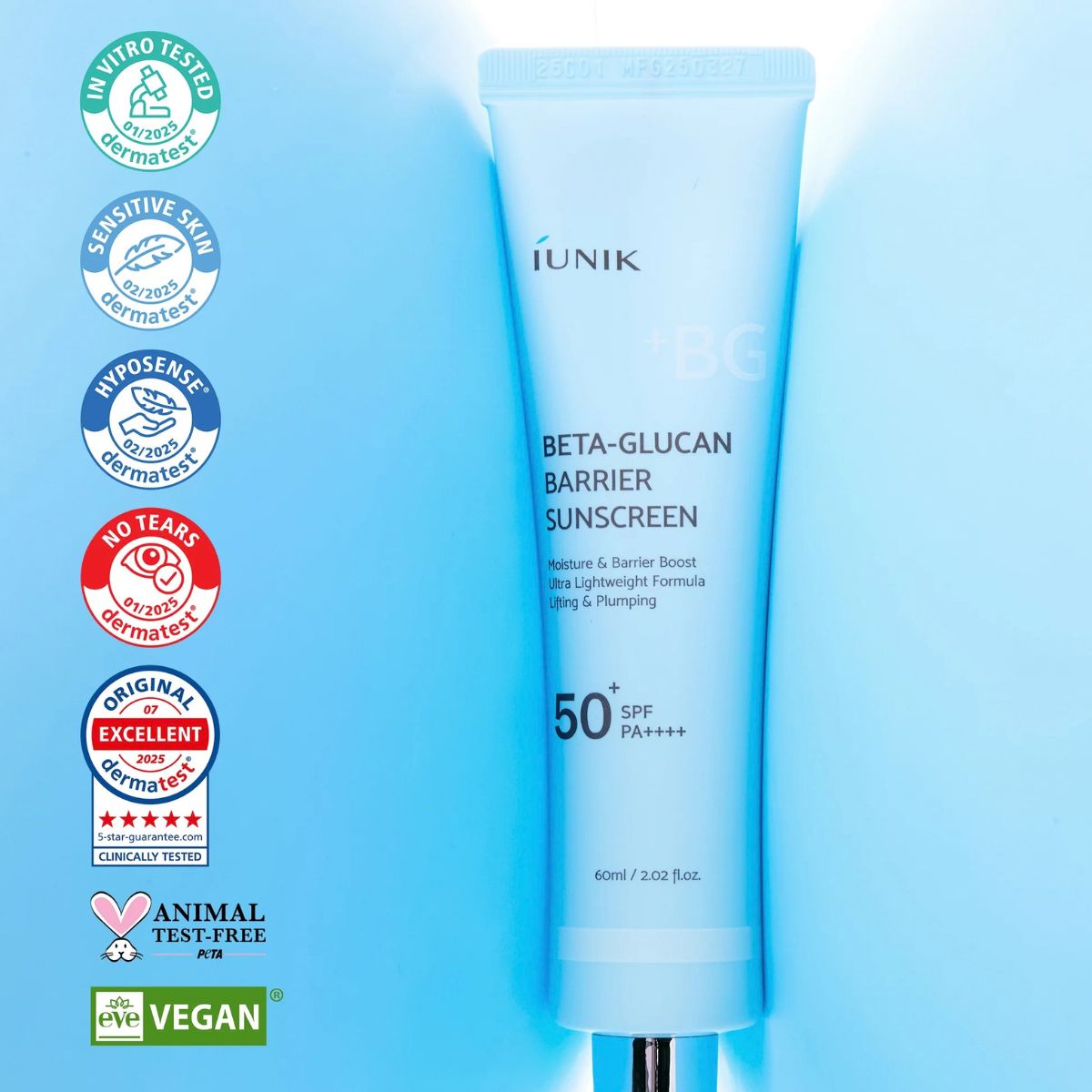 Beta Glucan Barrier Sunscreen 60mL