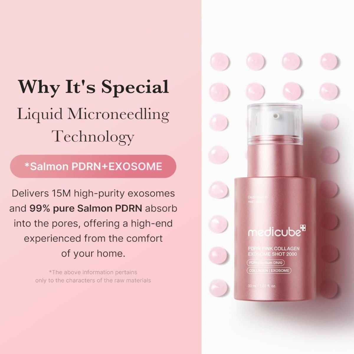 PDRN Pink Exosome Shot Serum 2000 30mL