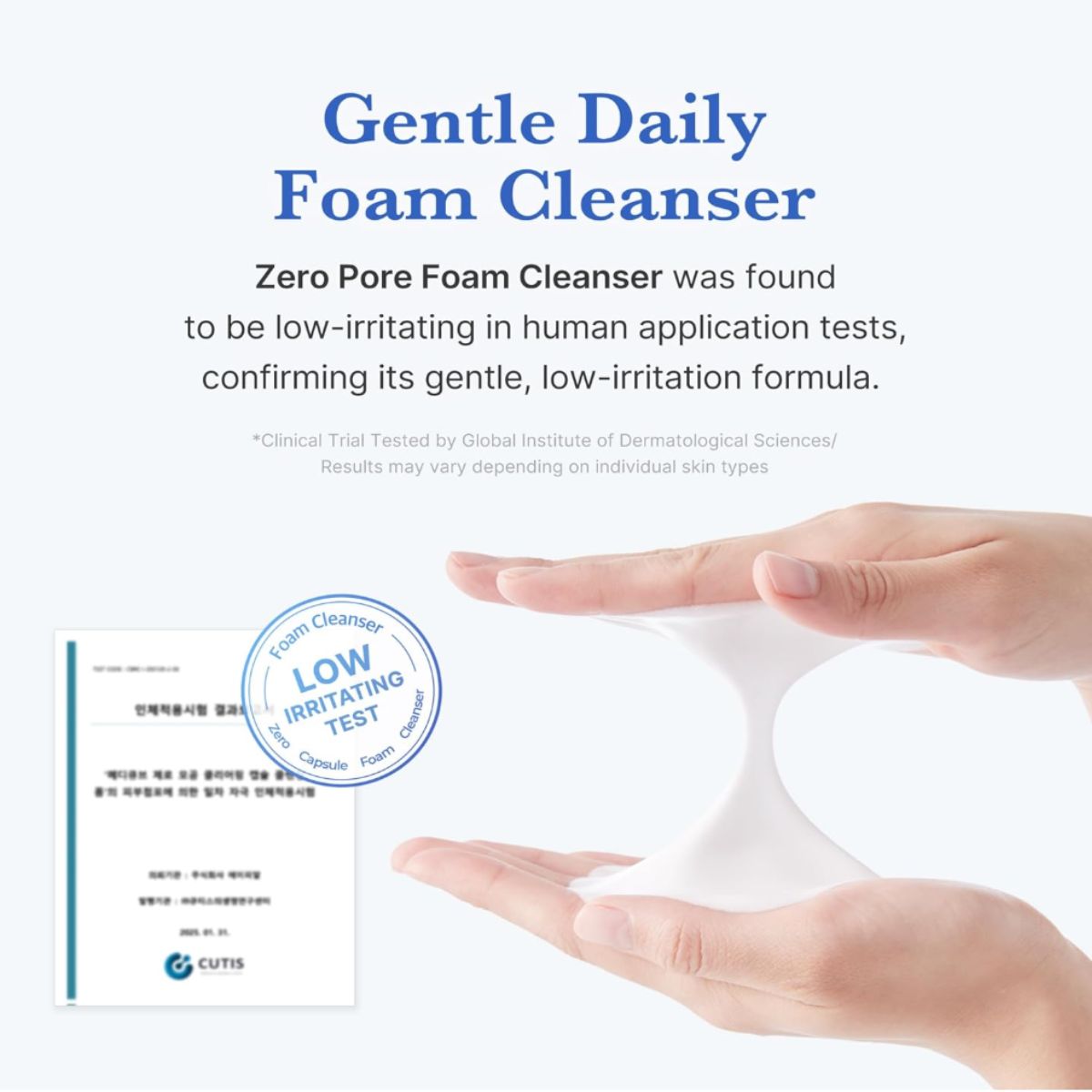Zero Foam Cleanser 120g