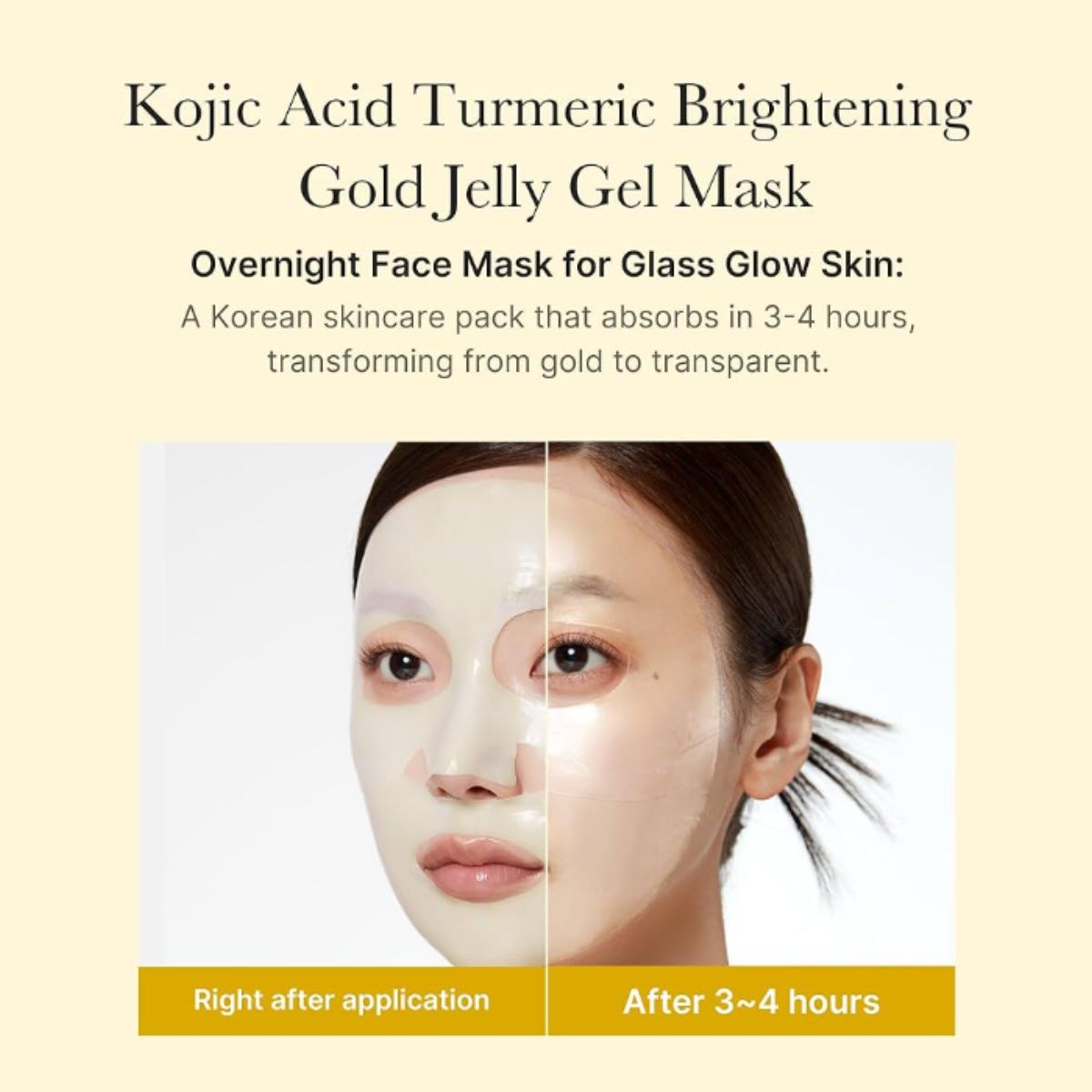 Kojic Acid Turmeric Brightening Gel Mask 4ea
