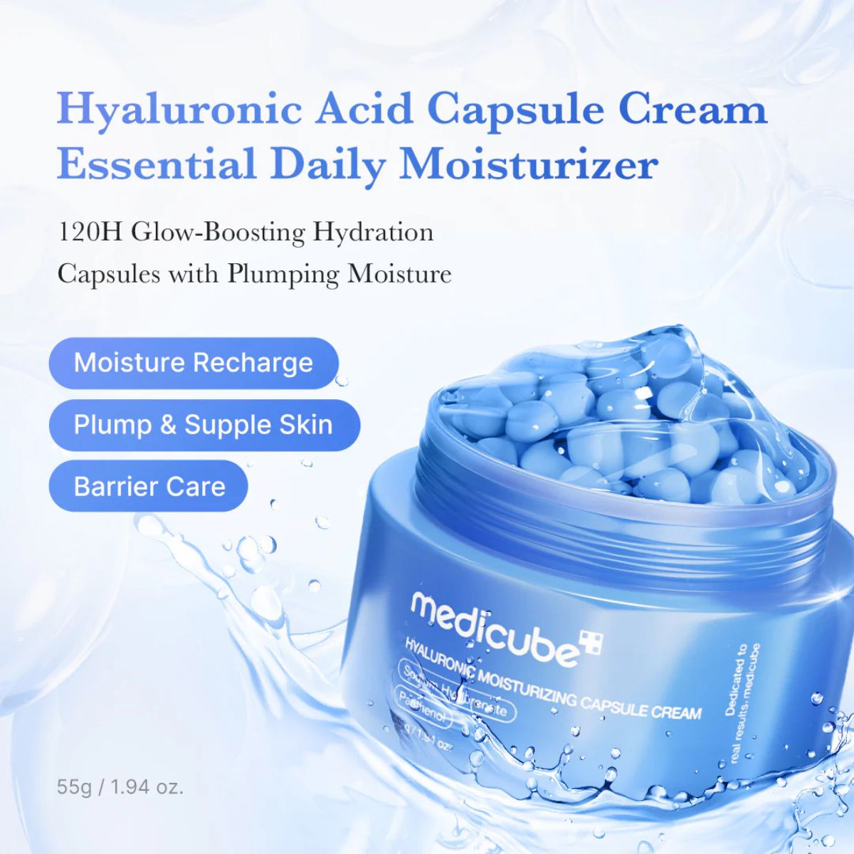 Hyaluronic Moisturizing Capsule Cream 55g