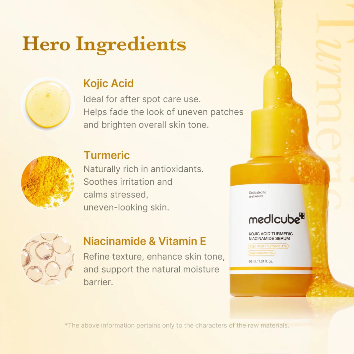 Kojic Acid Turmeric Niacinamide Serum 30mL