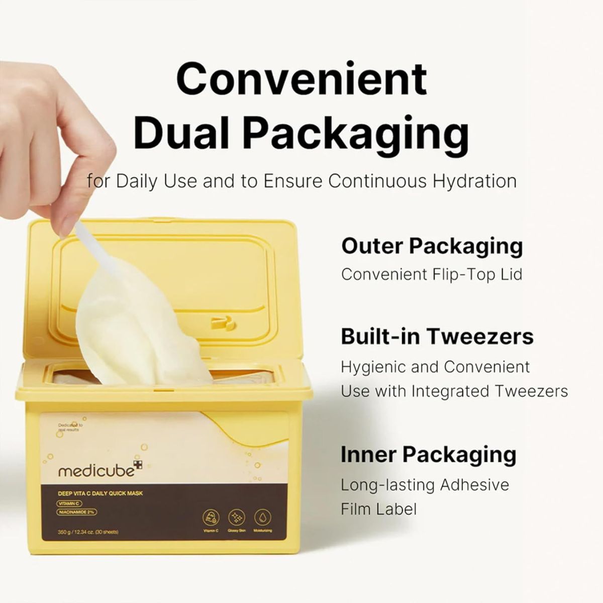 Deep Vita C Daily Quick Mask (30pcs)