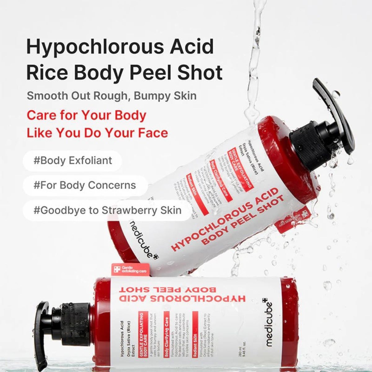 Hypochlorous Acid Body Peel Shot 280mL